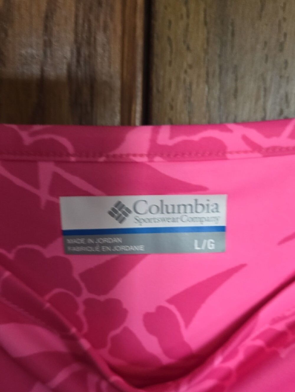 Columbia Pink Tropical-Print Midi Dress - Picture 2 of 5